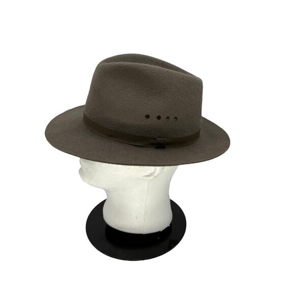 Quaker Marine Supply Company Fedora Hat Made by Wegener, Germany Size 7 1/8 - Picture 6 of 13
